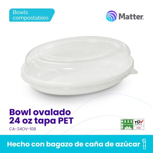 Bowl ovalado 24 oz