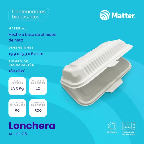 Lonchera - Almidón de Maíz - Imagen 2