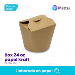 Box 24 oz - Papel Kraft